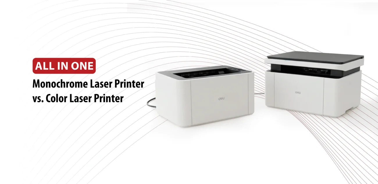 Monochrome Laser Printer vs. Color Laser Printer